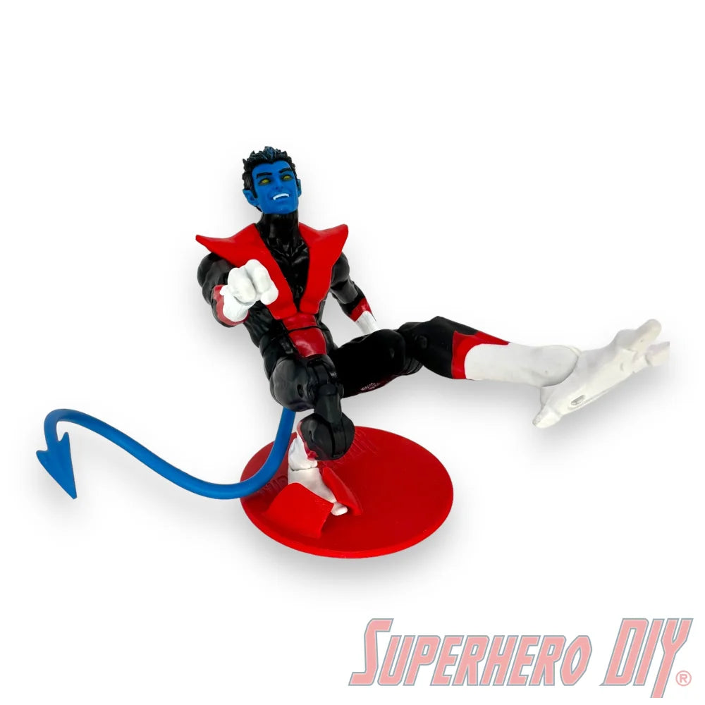 Foot Stands for 6 inch or 7 inch action figures, display stand fits McFarlane, Marvel Legends 1:12 scale - Superhero DIY