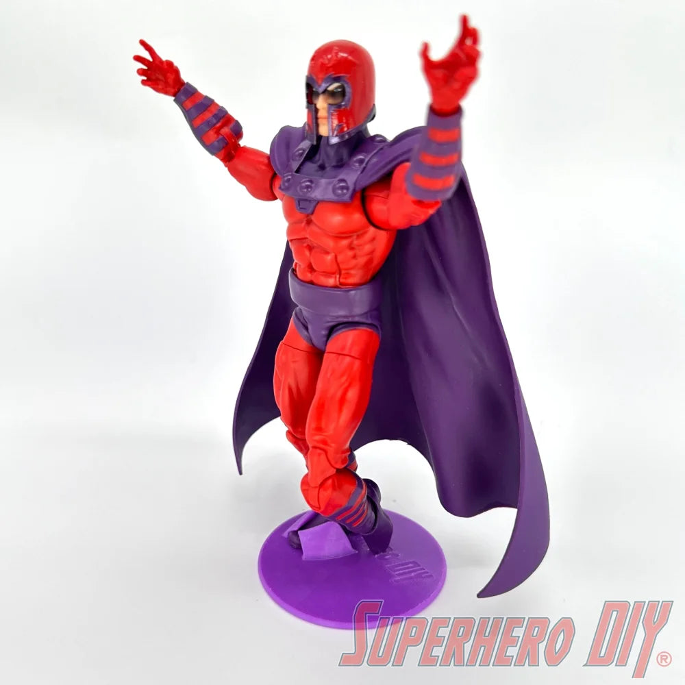 Foot Stands for 6 inch or 7 inch action figures, display stand fits McFarlane, Marvel Legends 1:12 scale - Superhero DIY