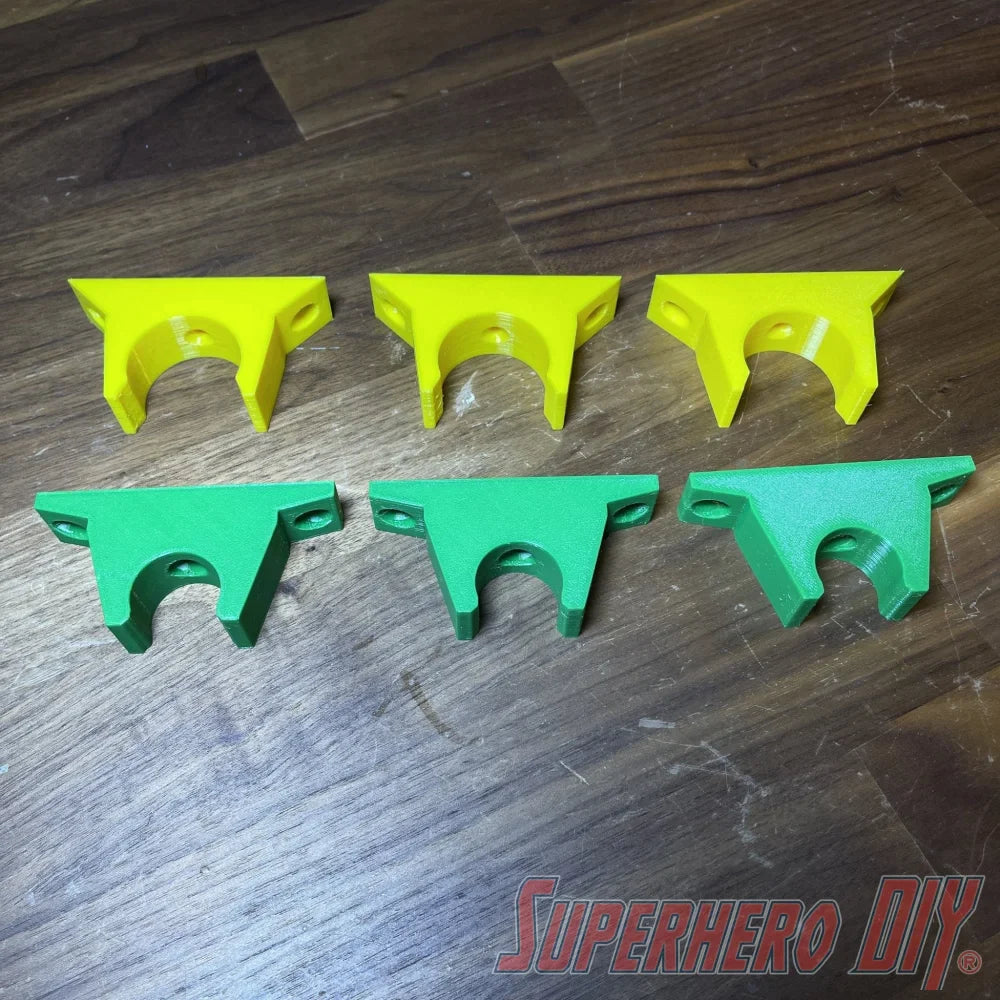 Garden Tool Wall Mount Yard Tool Holders for Fiskar Shovels, Rakes, etc. | 3D-printed storage solutions - Superhero DIY