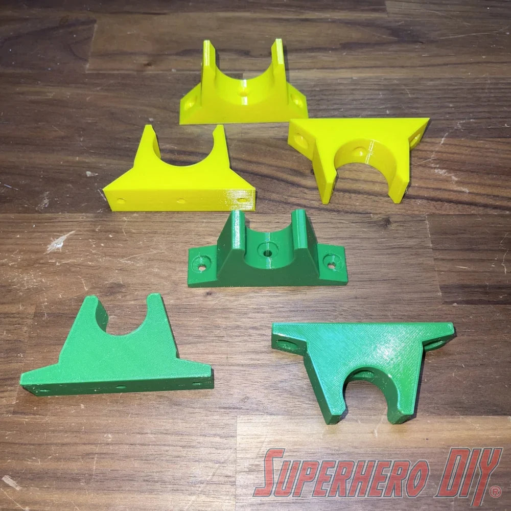 Garden Tool Wall Mount Yard Tool Holders for Fiskar Shovels, Rakes, etc. | 3D-printed storage solutions - Superhero DIY