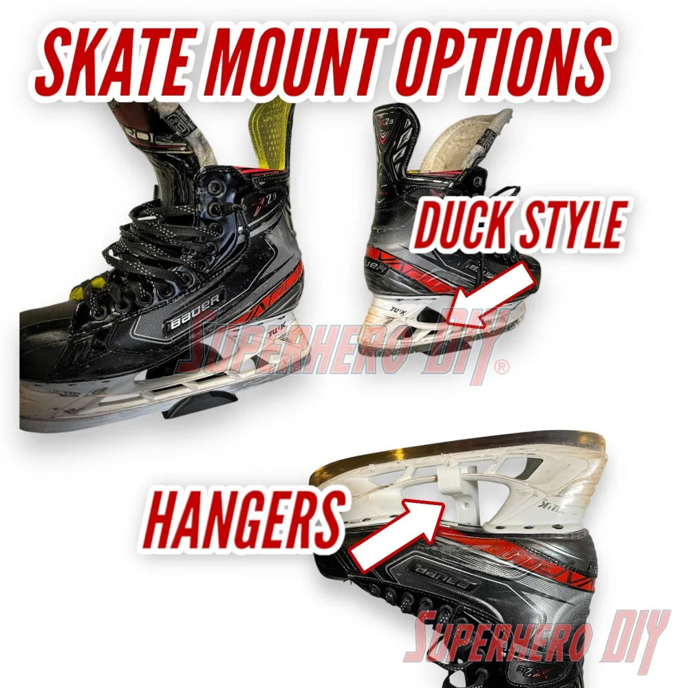 Hockey Gear Organizer Bundle Wall Mount | Hockey Equipment Drying Solution | Store Hockey Equipment on the wall! Sports