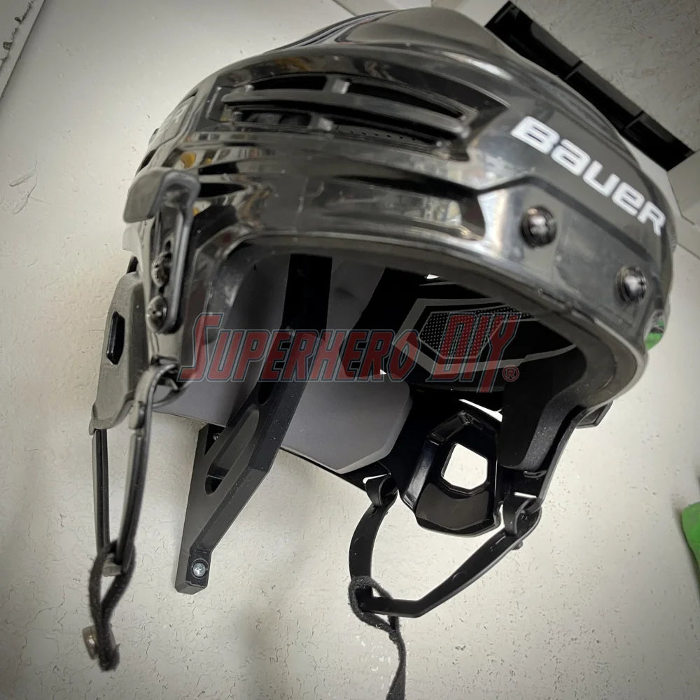 Hockey Helmet Wall Mount | Hockey Gear Storage Solution - Superhero DIY