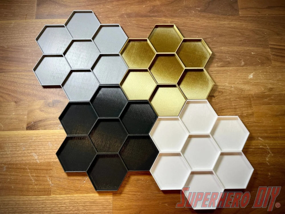 Honeycomb Wall Mount for ORIGINAL Nespresso Coffee Pods - Superhero DIY