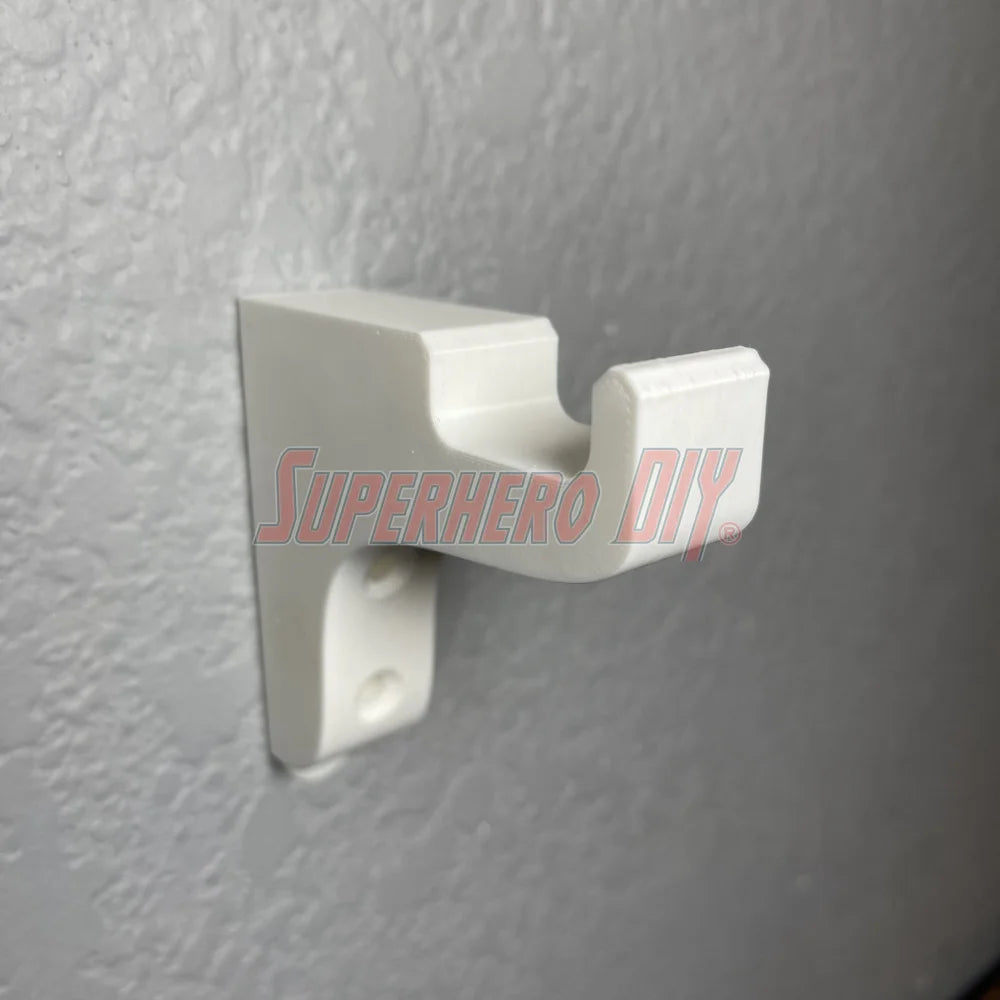 Ice Skate Wall Hanger Mount | Hockey Gear Storage Solution (2-PACK) - Superhero DIY