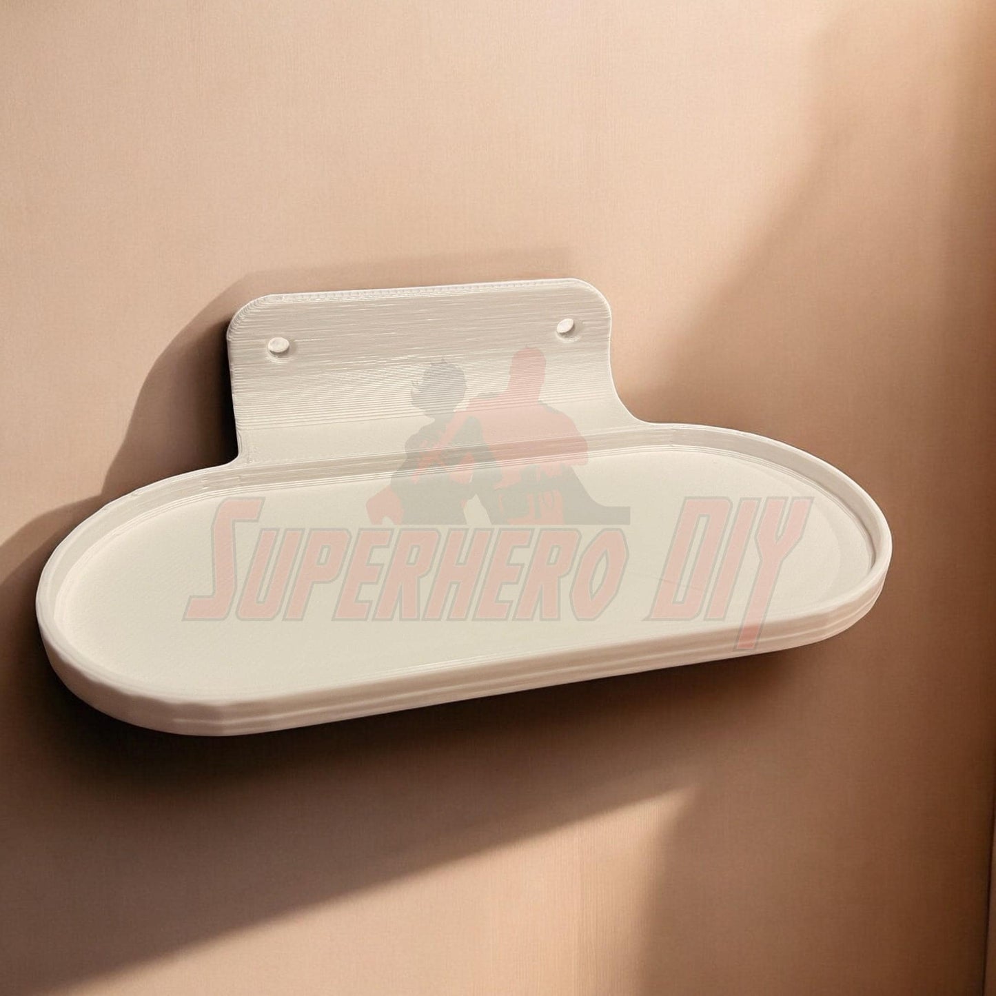 Google Nest Hub wall mount for organizing your Google Home Hub with screws, ideal for home use and projecting music or news.