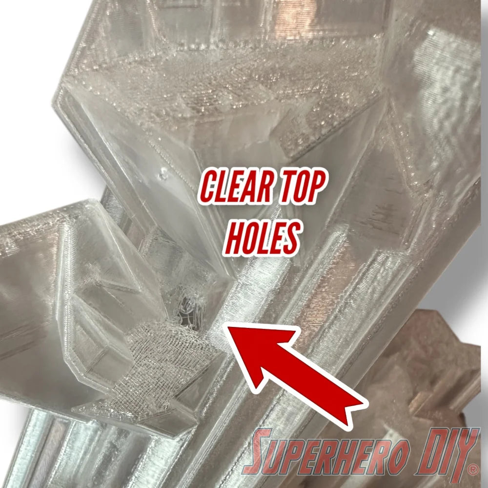 IMPERFECT Arctic Crystal Fortress Display Stand for 1:12 Scale Action Figures (AS-IS)