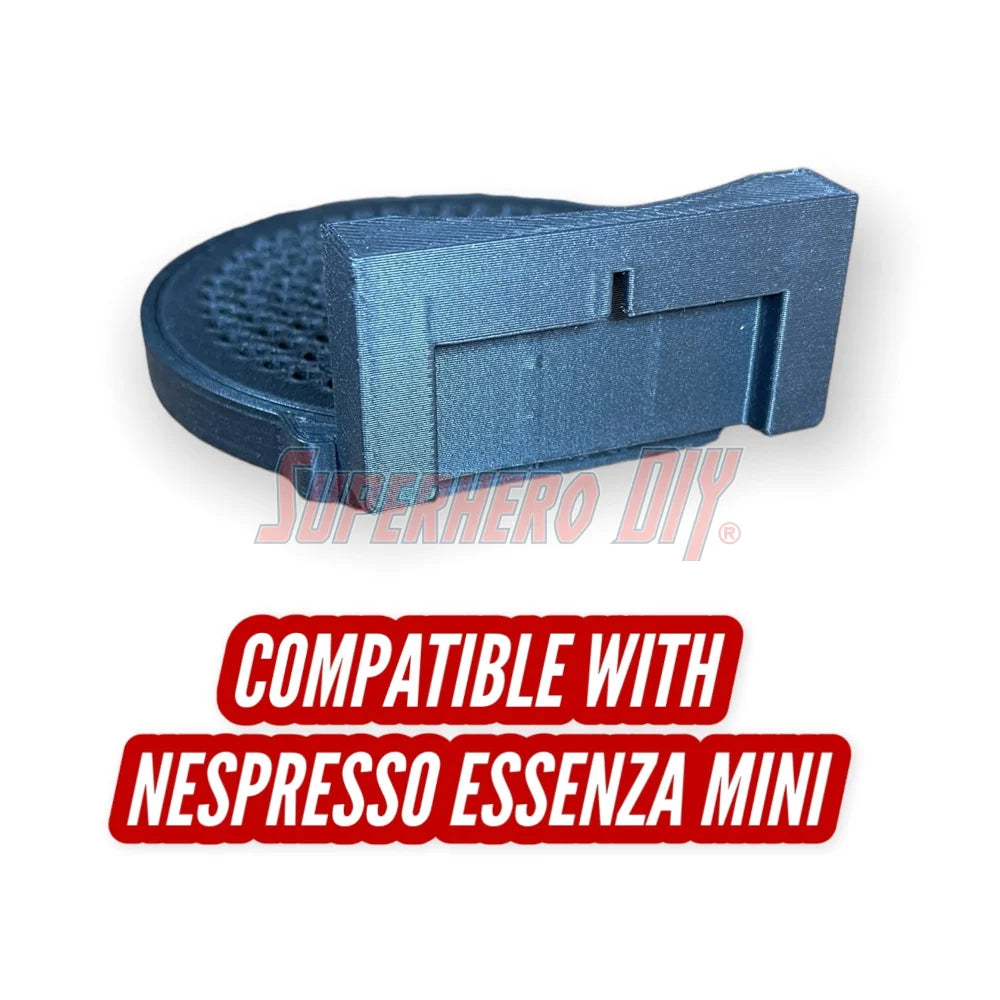 Mini mug drip tray Nespresso Essenza compatible with Essenza Mini, Breville, Krups, and Mini Plus for larger mug clearance.