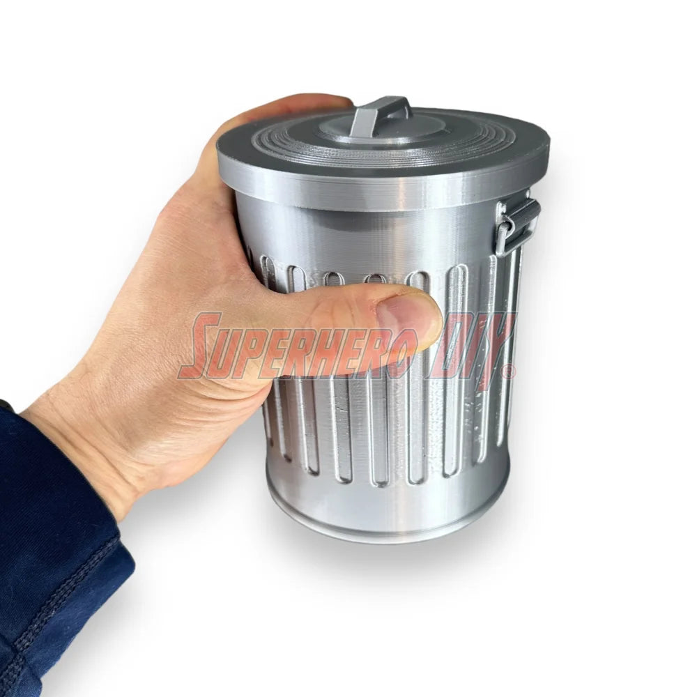 Mini Trashcan - a Simple Desktop Trash Can, Desk Organizer or Candy Holder, or gag gift! - Superhero DIY