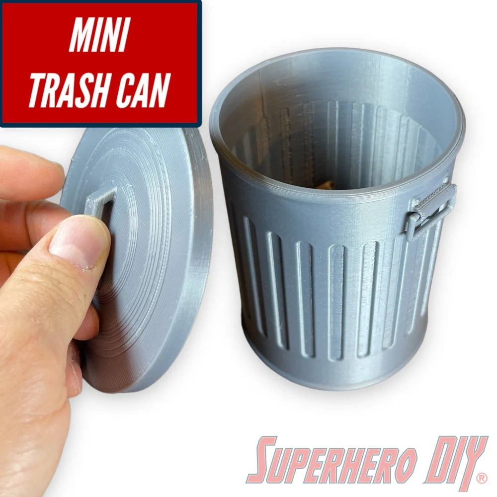 Mini Trashcan - a Simple Desktop Trash Can, Desk Organizer or Candy Ho