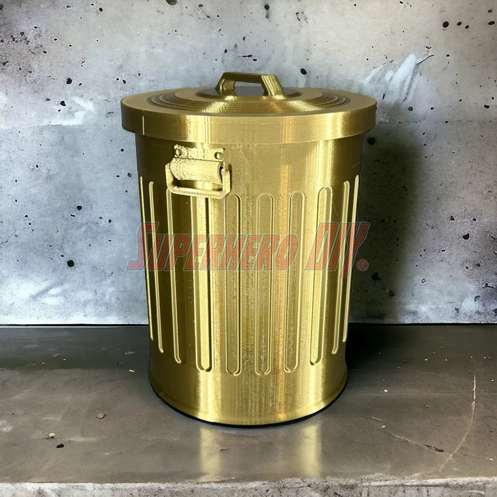 Mini Trashcan - a Simple Desktop Trash Can, Desk Organizer or Candy Holder, or gag gift! - Superhero DIY