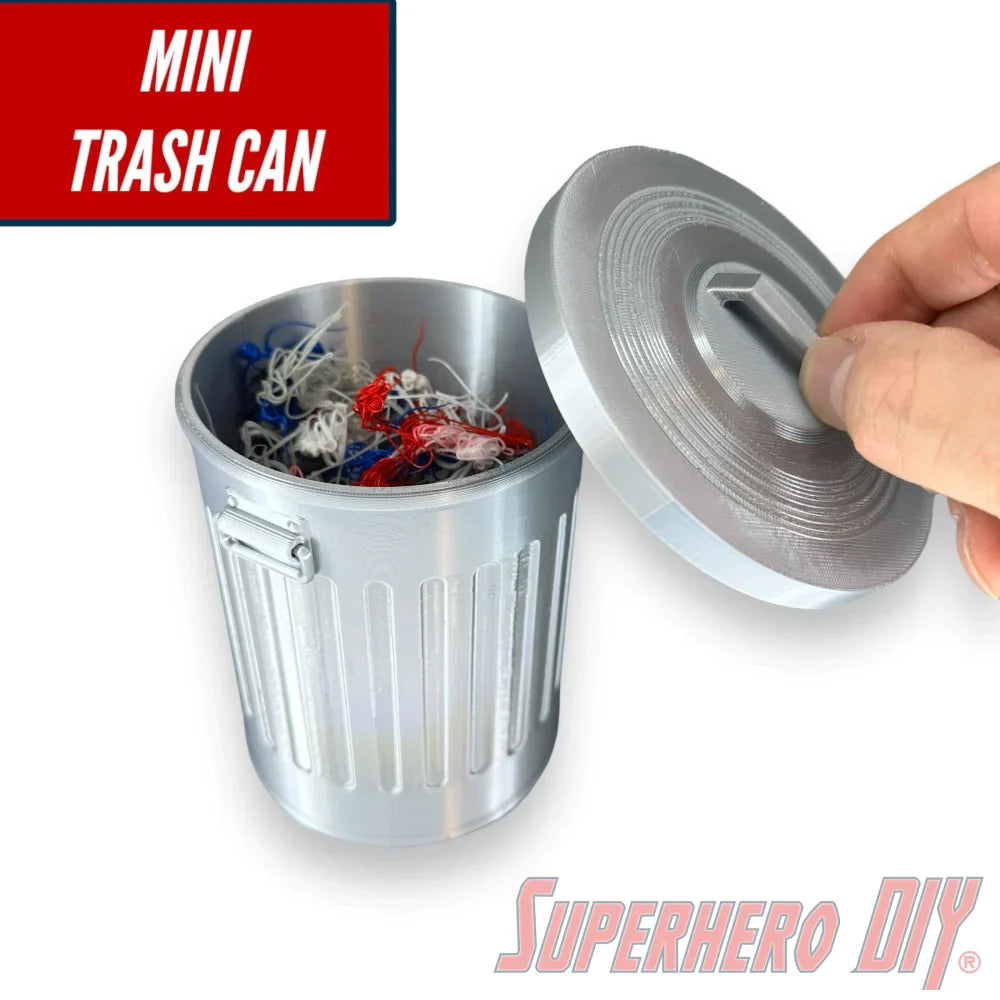 Mini Trashcan - a Simple Desktop Trash Can, Desk Organizer or 