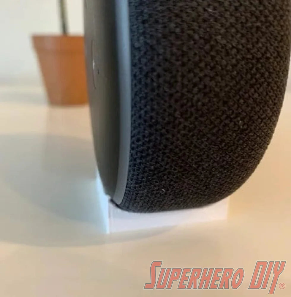 Minimalist Stand for Amazon Echo Dot 3rd Gen Smart Speaker - Superhero DIY
