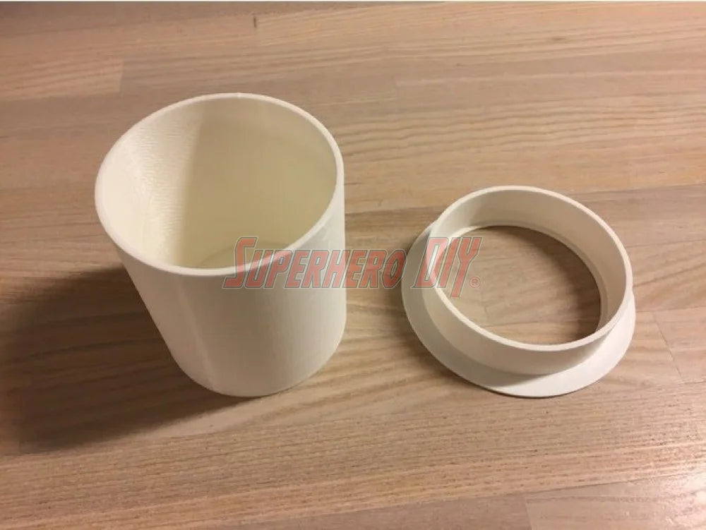 Pencil Holder cup for IKEA MICKE desk | Fits right into open wiring hole | Multiple colors - Superhero DIY