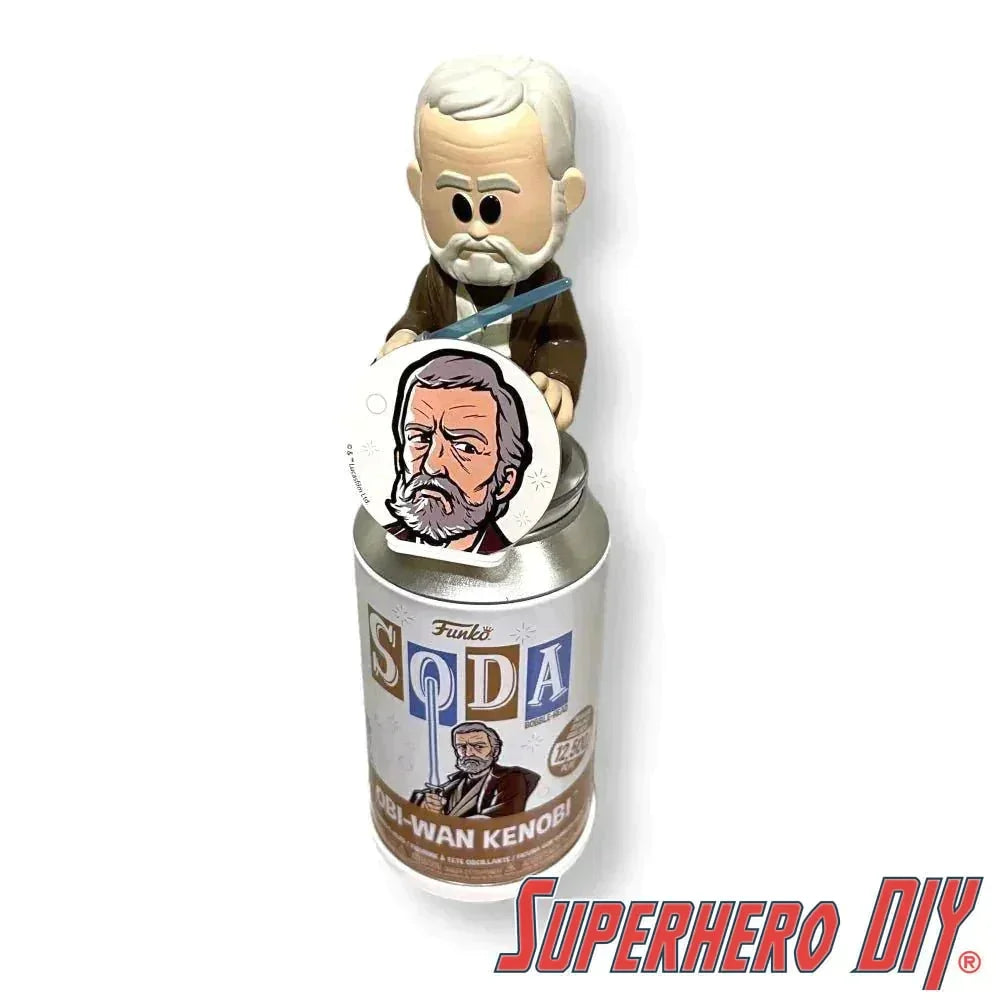 Pop Soda Floating Shelves | Wall Mount your Funko Pop Soda can, figure, and pog coin! Comes with command strips! No Screws, No Drilling! - Superhero DIY