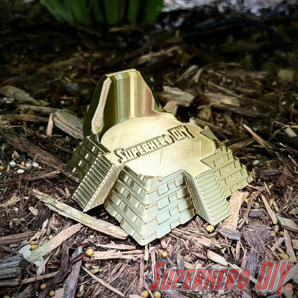 Pyramid Display Stand or Shelf for Indiana Jones or Namor Funko Pop - Mayan Pyramid Inspired Pop Vinyl Collectible Accessory - Superhero DIY