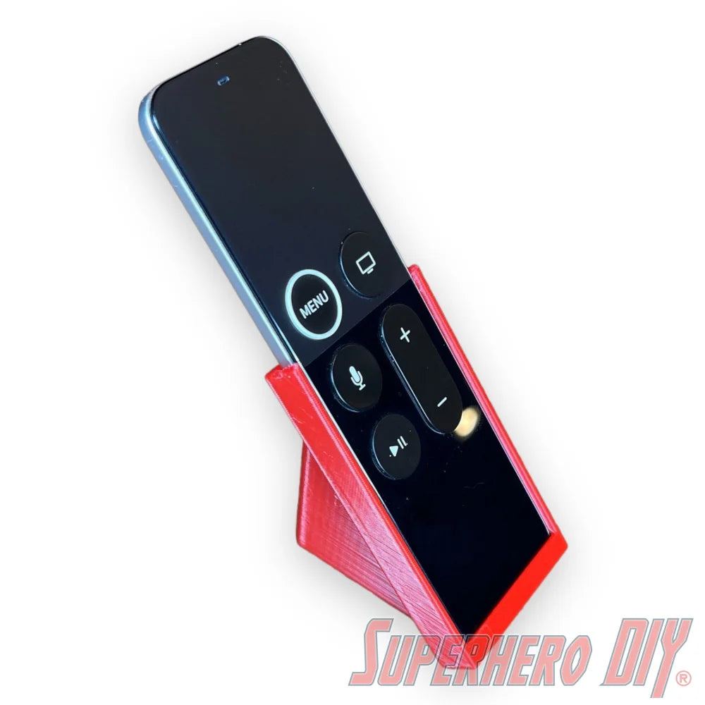 Remote Stand for Apple TV 4th Generation Remote | Stop losing your remote with this helpful Apple TV remote stand! - Superhero DIY