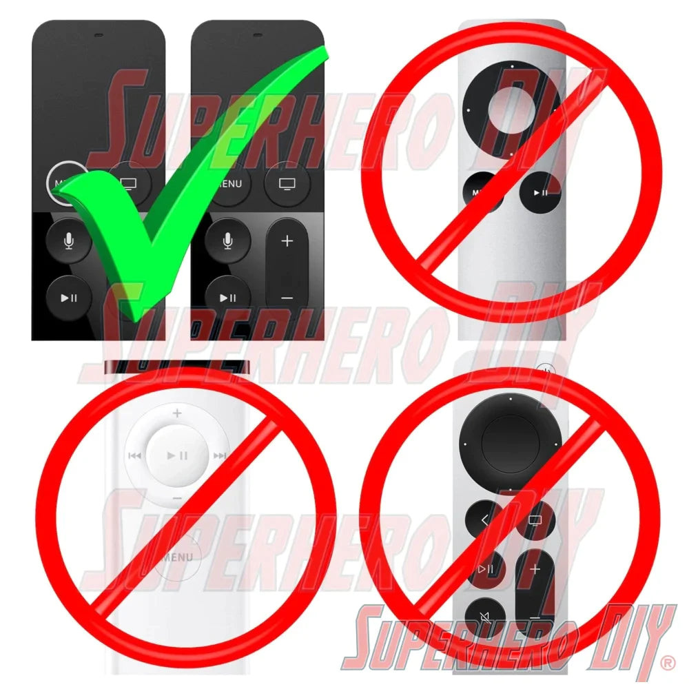 Remote Stand for Apple TV 4th Generation Remote | Stop losing your remote with this helpful Apple TV remote stand! - Superhero DIY