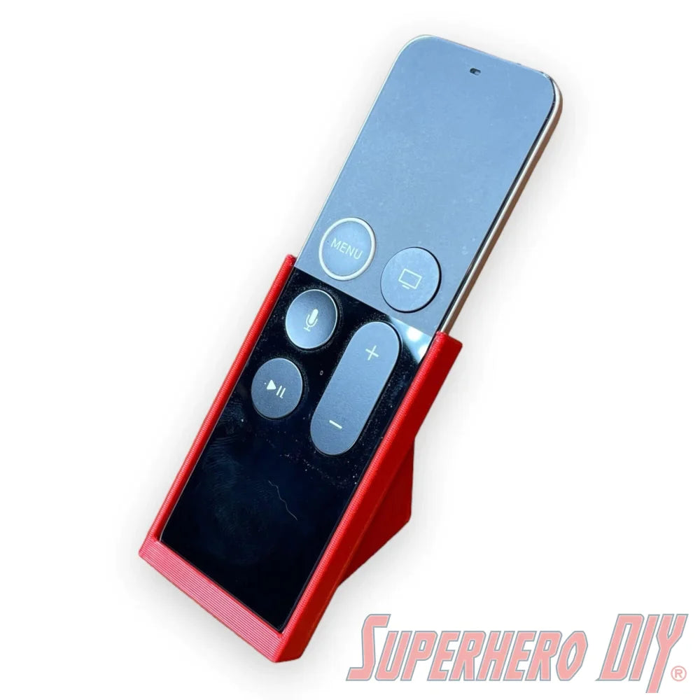 Remote Stand for Apple TV 4th Generation Remote | Stop losing your remote with this helpful Apple TV remote stand! - Superhero DIY