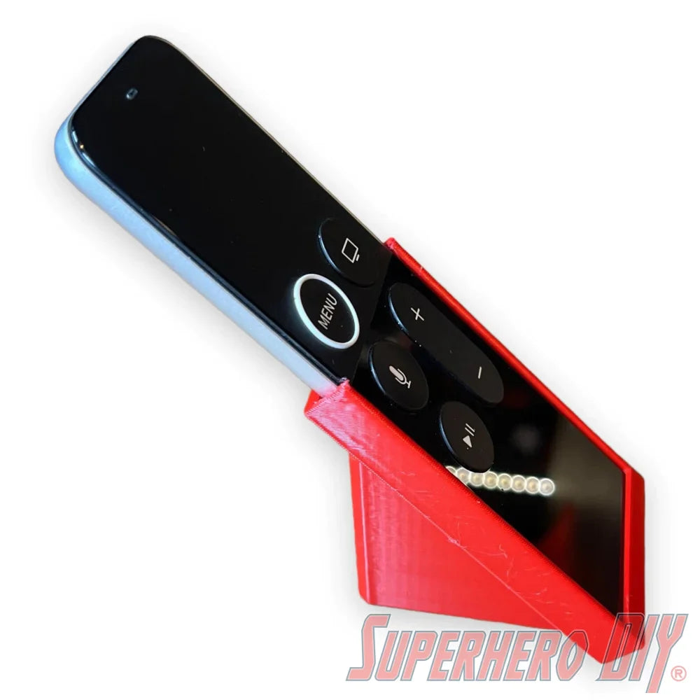 Remote Stand for Apple TV 4th Generation Remote | Stop losing your remote with this helpful Apple TV remote stand! - Superhero DIY