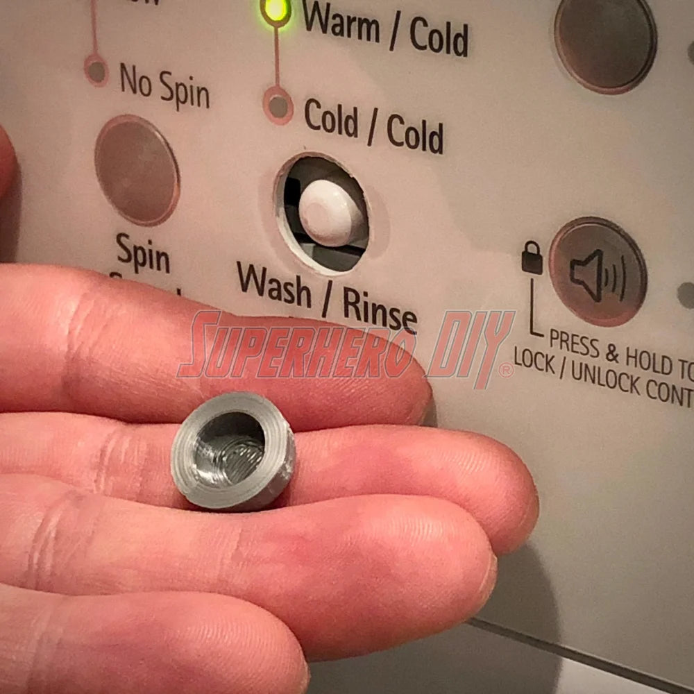 Replacement Button Cap for Kenmore Washer / Dryer - Superhero DIY