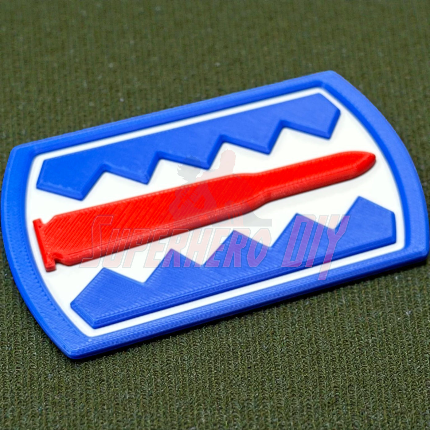 197th Infantry Brigade Display Insignia | Multiple sizes - Superhero DIY