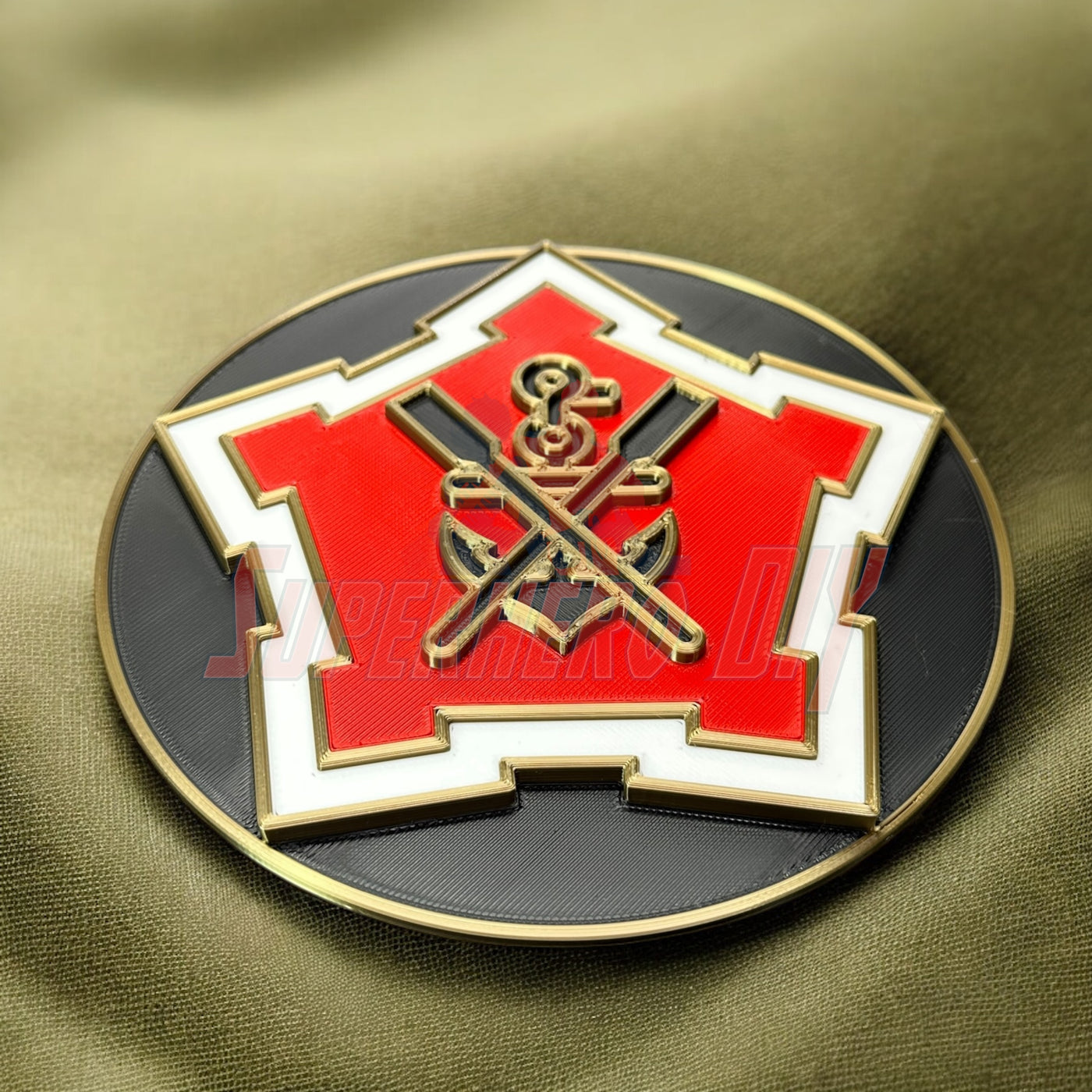 2nd Engineer Battalion Display Insignia | Multiple sizes - Superhero DIY for wall or shadowbox display