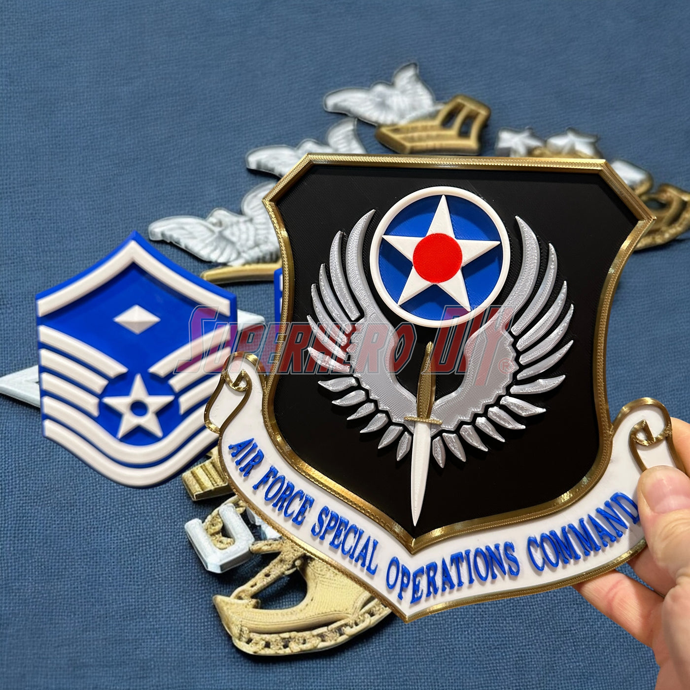 Air Force Special Operations Command AFSOC Display Insignia | Multiple sizes