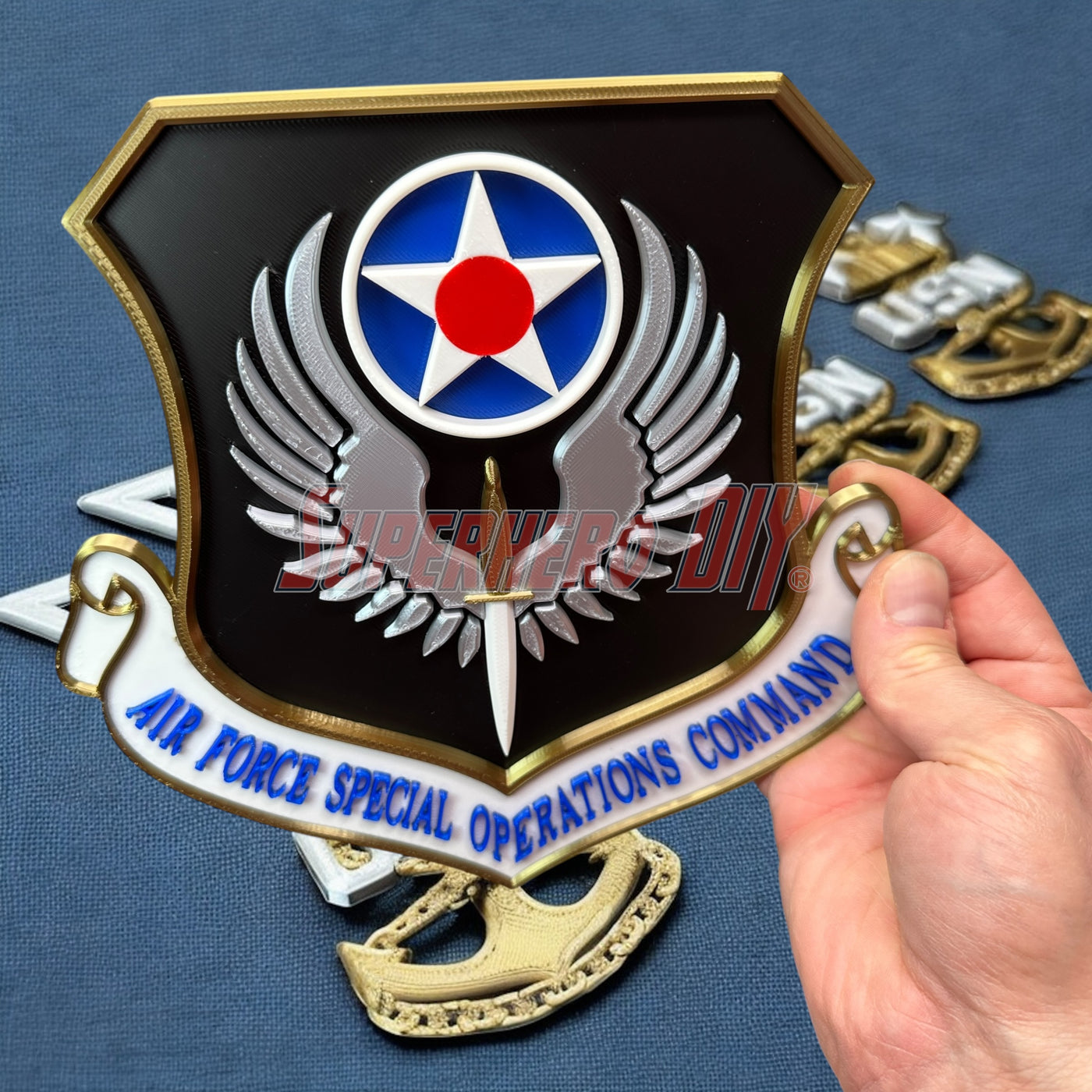 Air Force Special Operations Command AFSOC Display Insignia | Multiple sizes