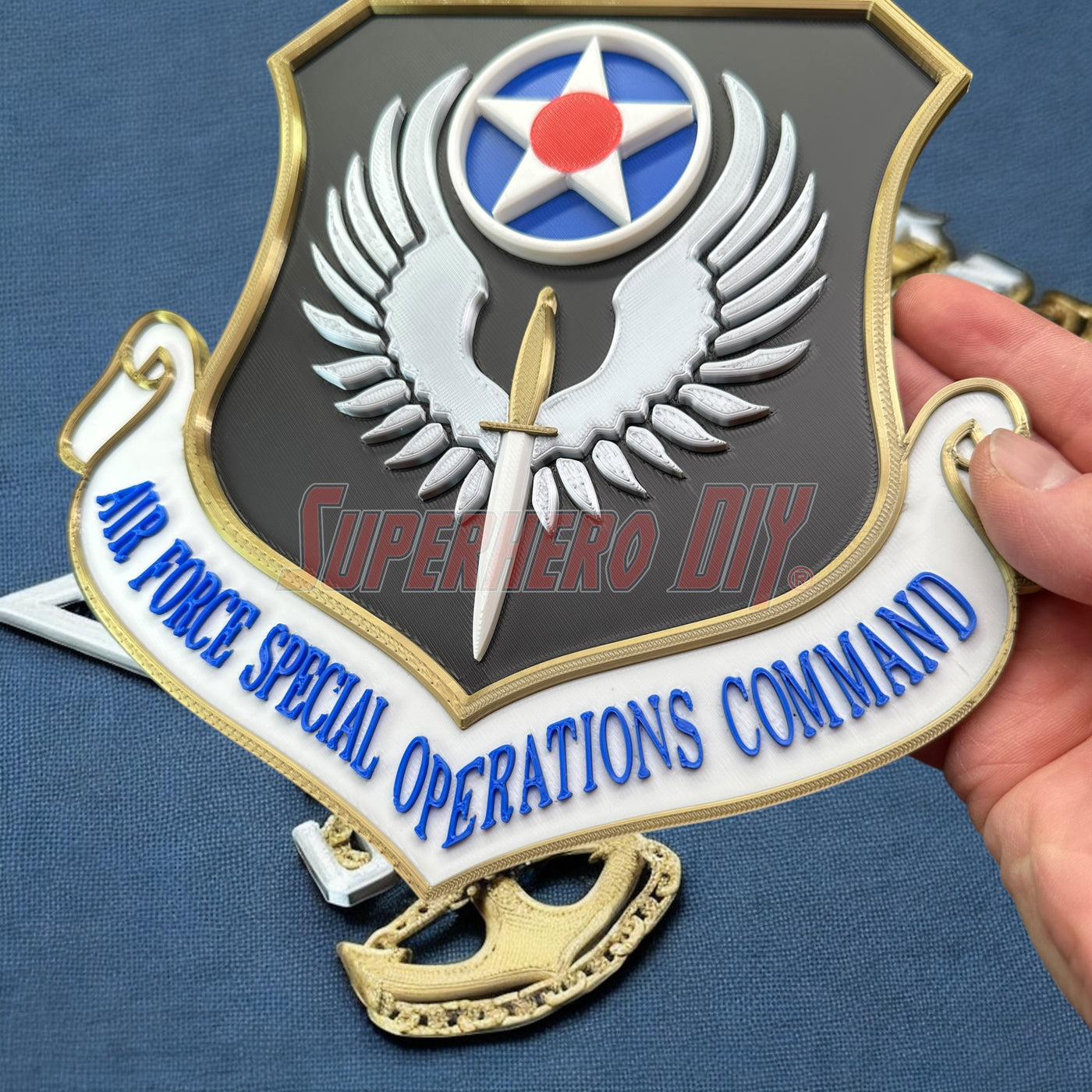 Air Force Special Operations Command AFSOC Display Insignia | Multiple sizes