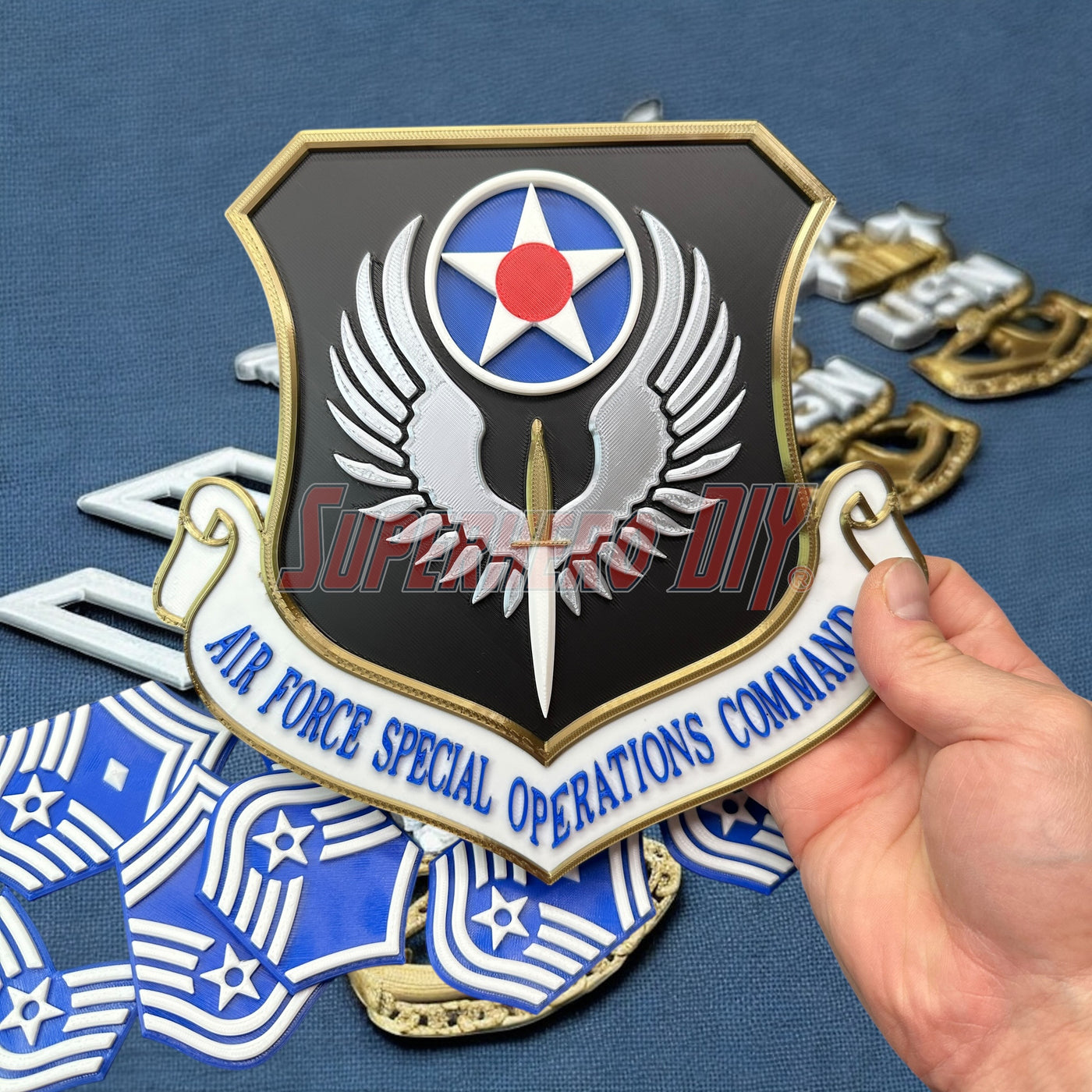 Air Force Special Operations Command AFSOC Display Insignia | Multiple sizes