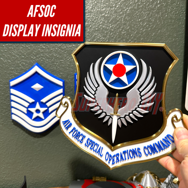 Air Force Special Operations Command AFSOC Display Insignia | Multiple sizes
