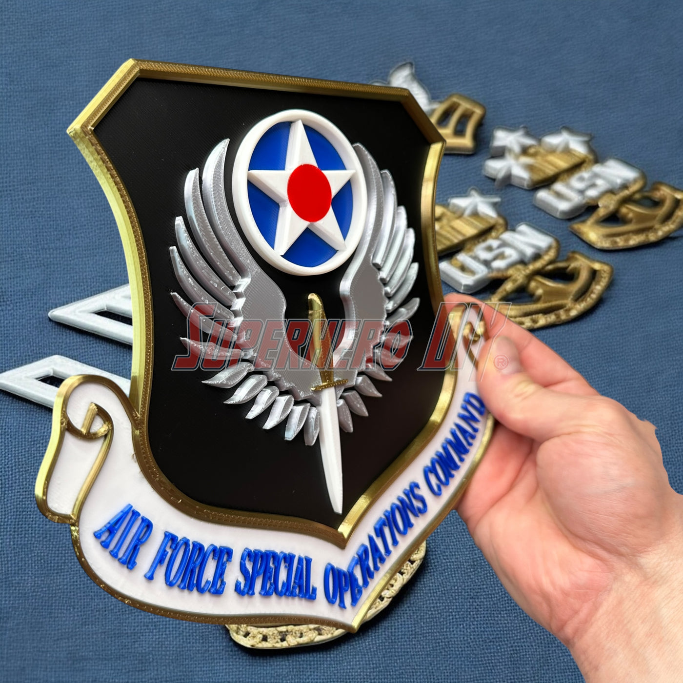 Air Force Special Operations Command AFSOC Display Insignia | Multiple sizes