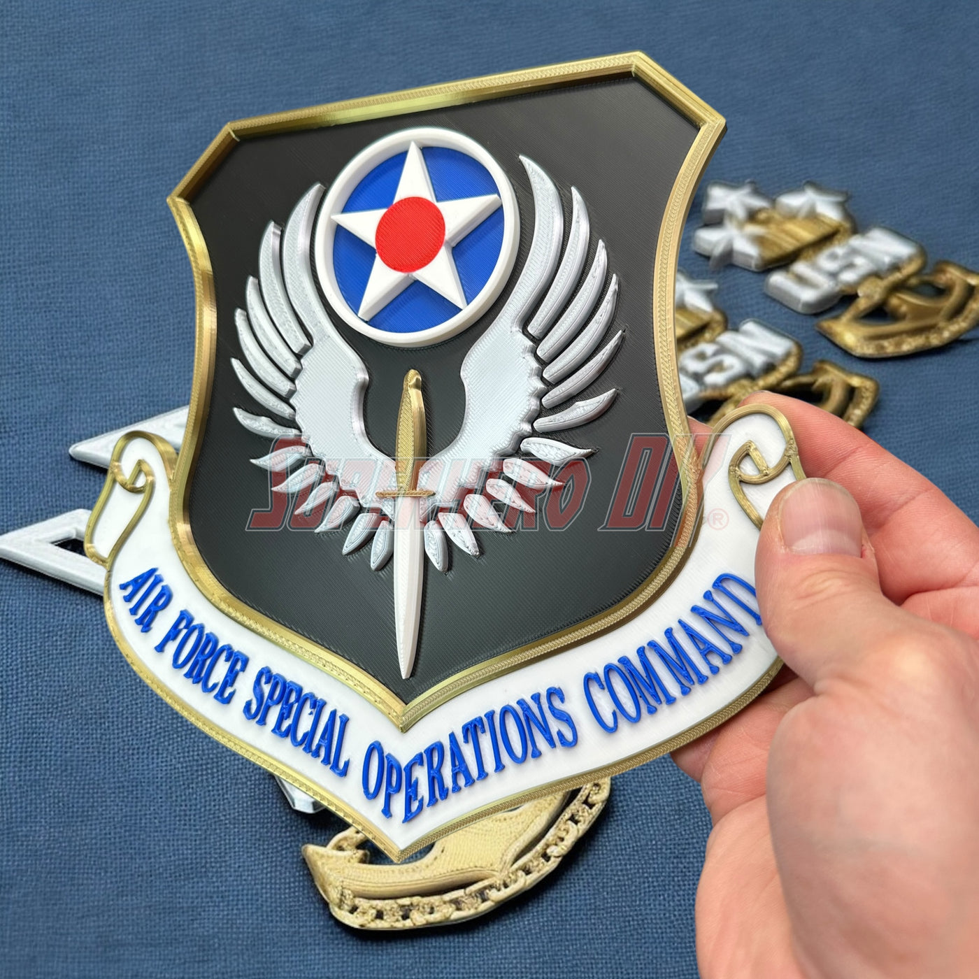 Air Force Special Operations Command AFSOC Display Insignia | Multiple sizes