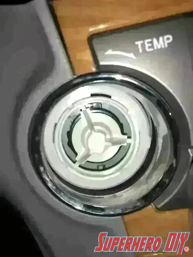 Toyota Highlander broken climate control knob mount fix - Superhero DIY