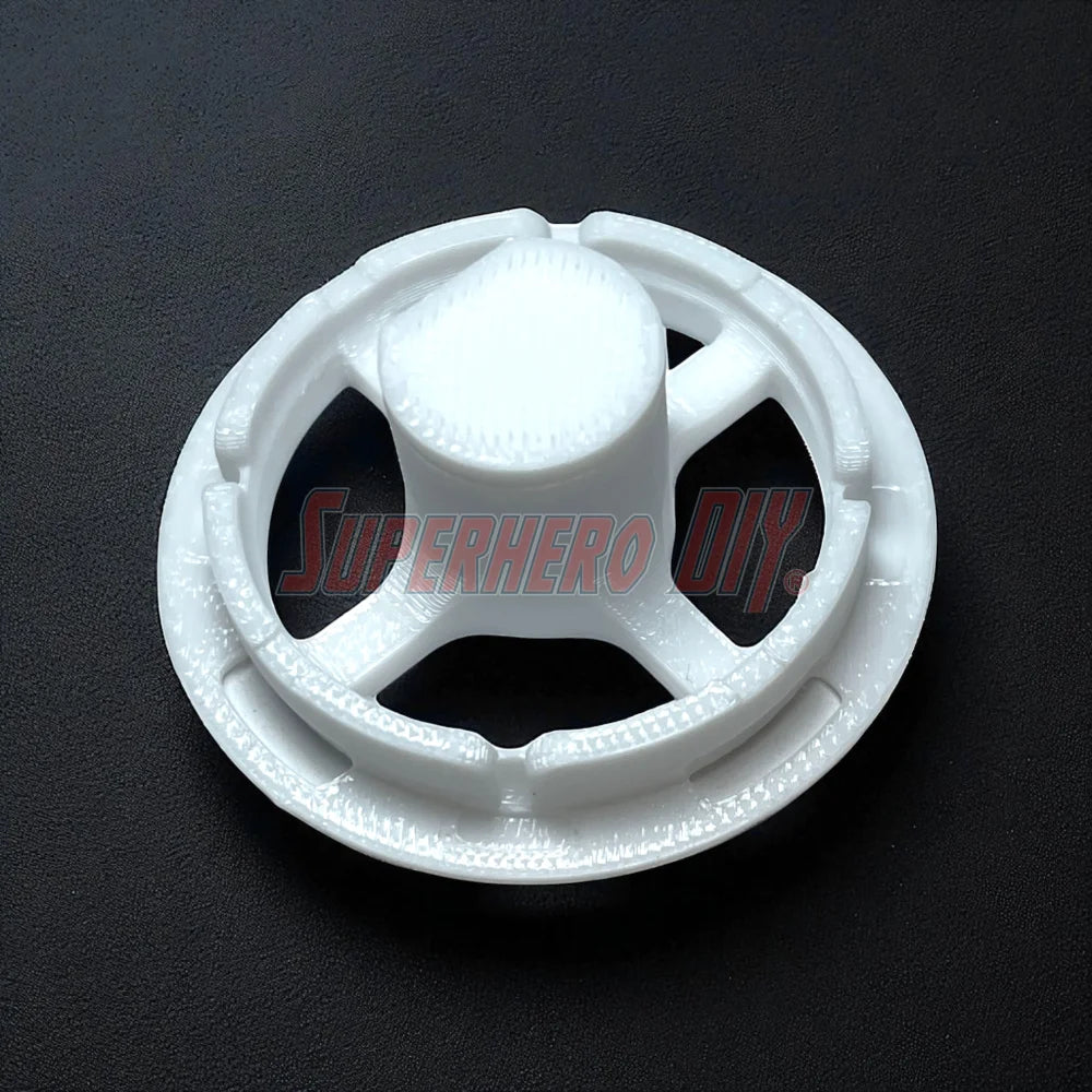 Toyota Highlander temperature control knob mount replacement part, top view