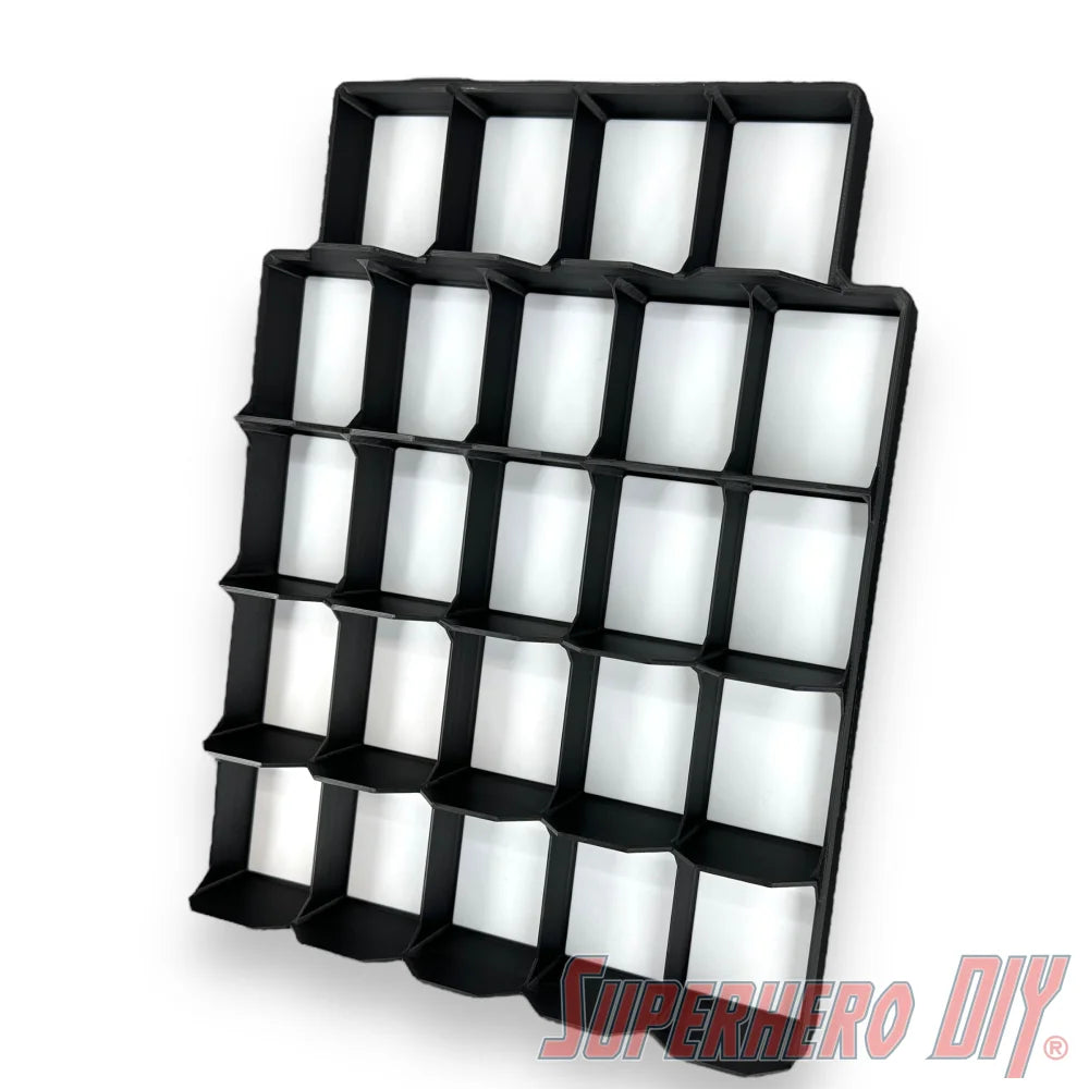 Upright Wall Display for Funko Advent Calendar - Display up to 24 Pocket Pops or Doorables! - Superhero DIY