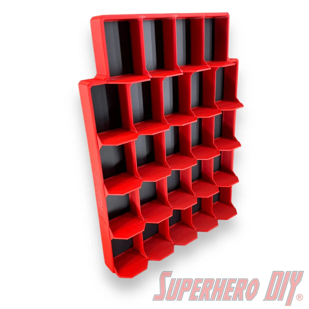 Upright Wall Display for Funko Advent Calendar - Display up to 24 Pocket Pops or Doorables! - Superhero DIY