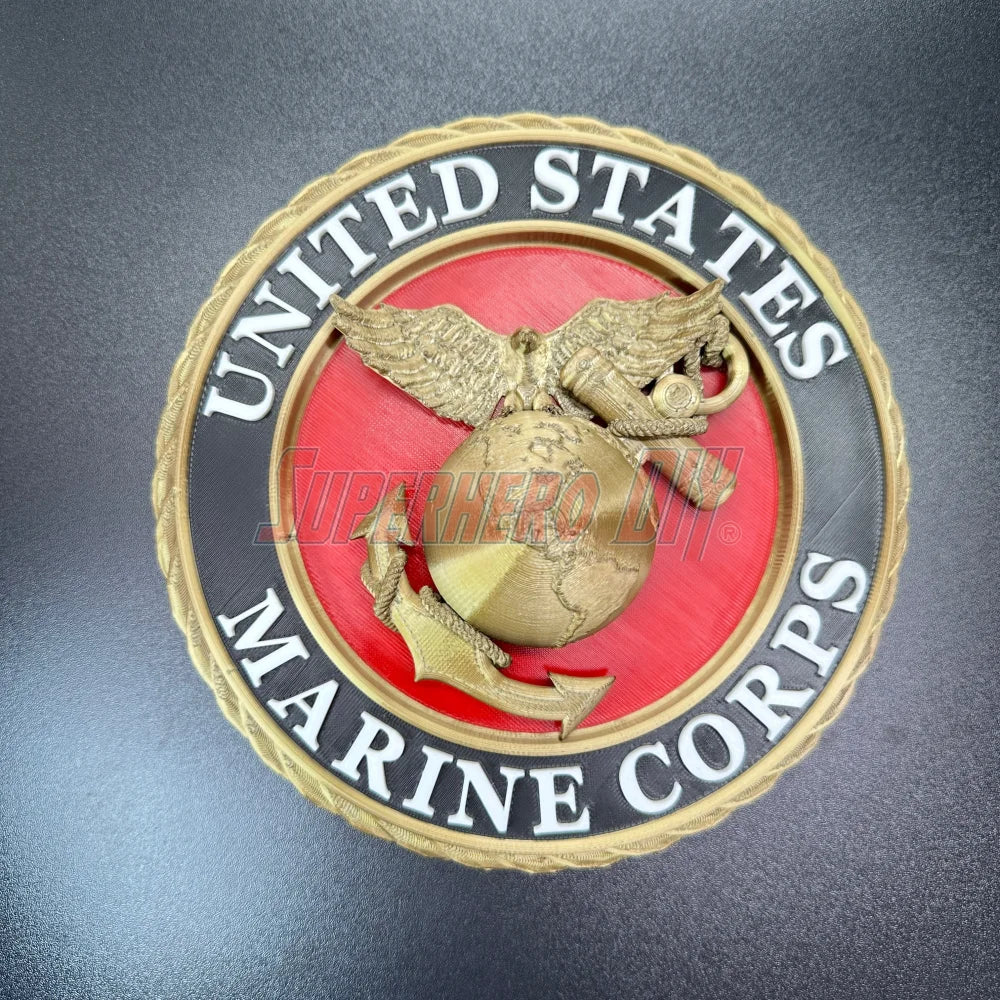 USMC Seal with EGA | Multiple sizes | US Marine Corps Eagle Globe & Anchor Military