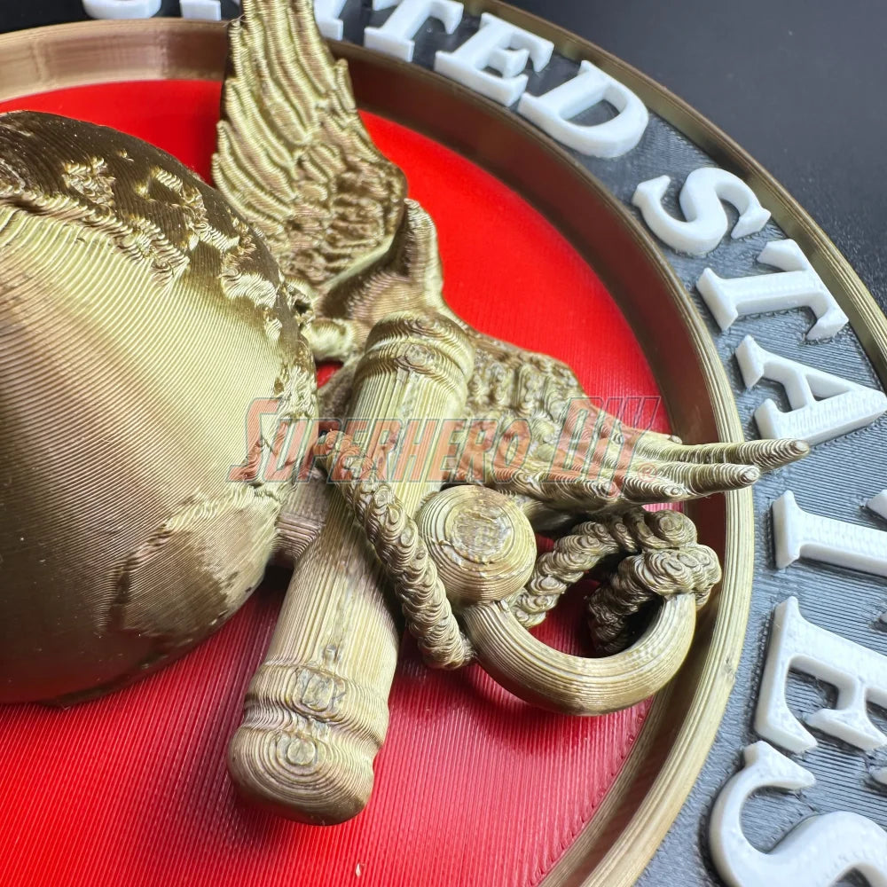 USMC Seal with EGA | Multiple sizes | US Marine Corps Eagle Globe & Anchor Military