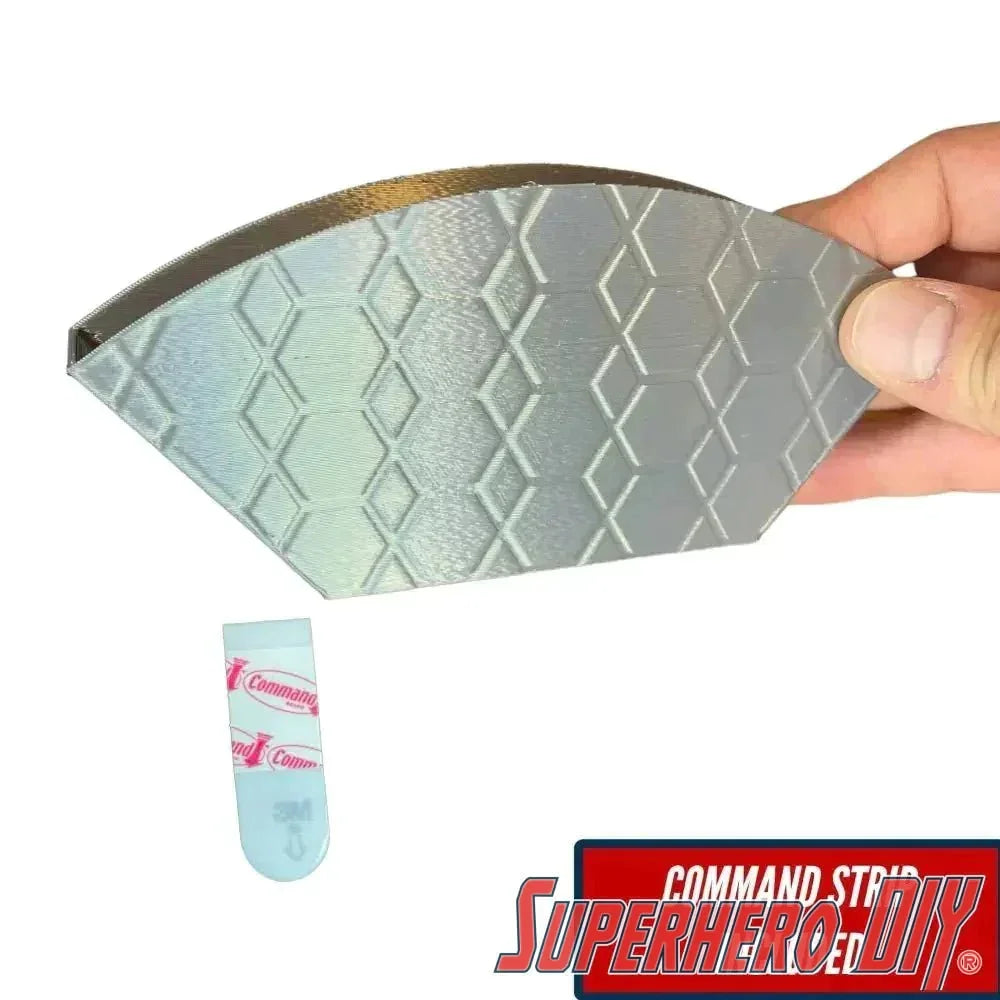 Wall Mount Filter Holder for Pour Over Coffee Filters | Inside Shelf Filter Storage for Paper Coffee Filters | Command strip included - Superhero DIY