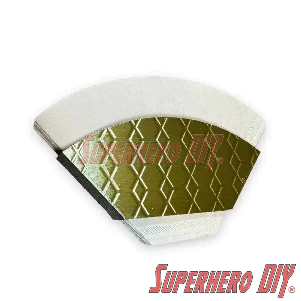 Wall Mount Filter Holder for Pour Over Coffee Filters | Inside Shelf Filter Storage for Paper Coffee Filters | Command strip included - Superhero DIY