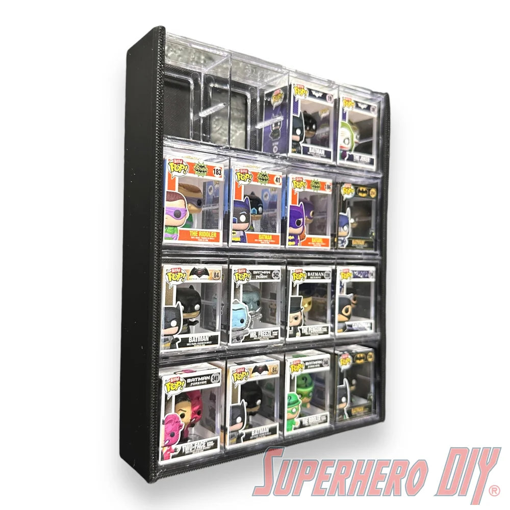 Wall Mount for Bitty Pop Clear Display Case - Superhero DIY