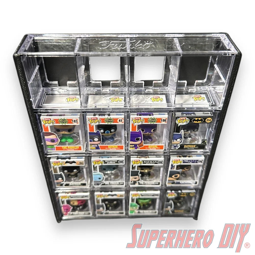 Wall Mount for Bitty Pop Clear Display Case - Superhero DIY