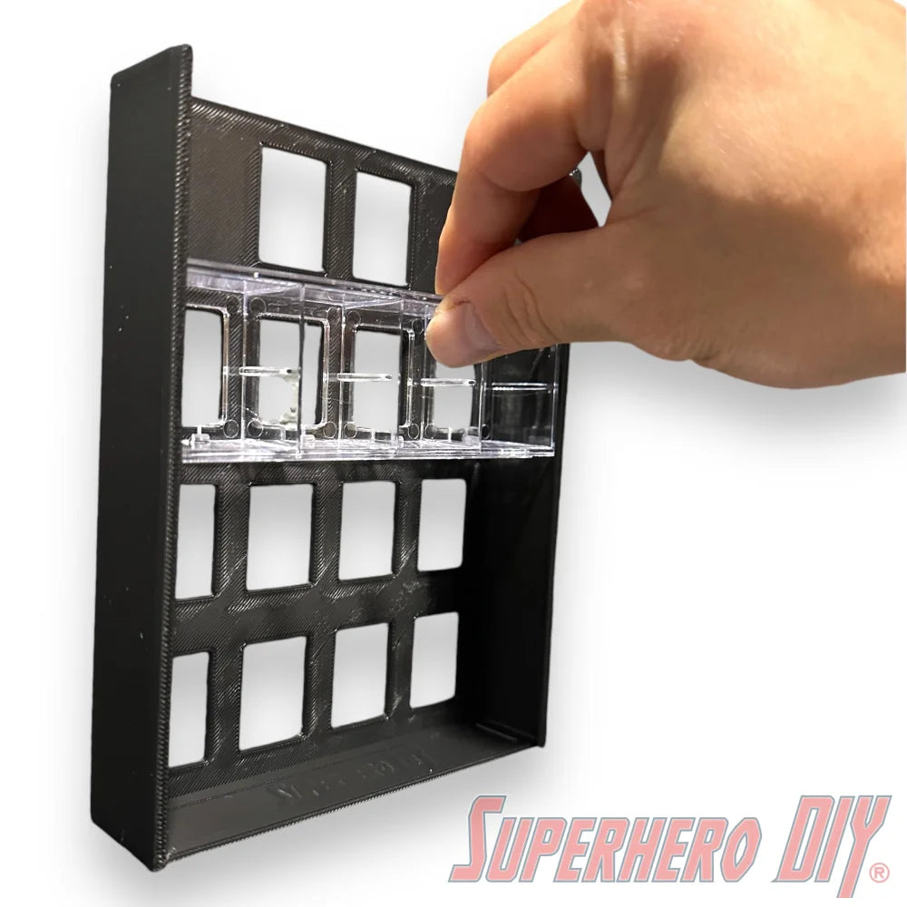 Wall Mount for Bitty Pop Clear Display Case - Superhero DIY