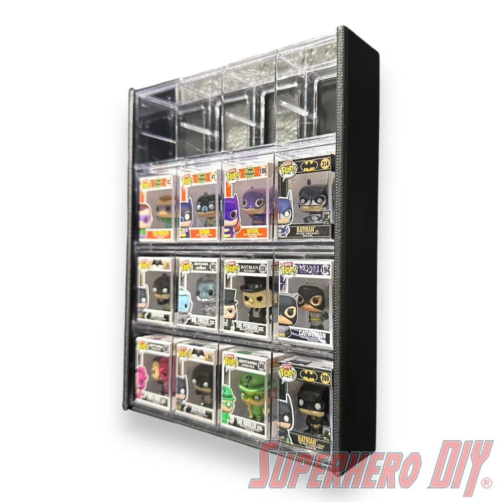 Wall Mount for Bitty Pop Clear Display Case - Superhero DIY