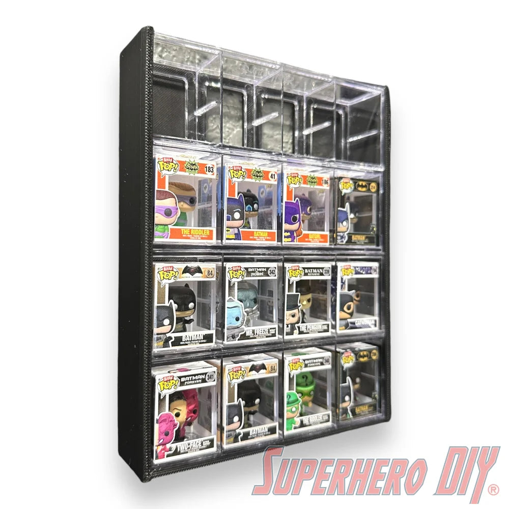 Wall Mount for Bitty Pop Clear Display Case - Superhero DIY