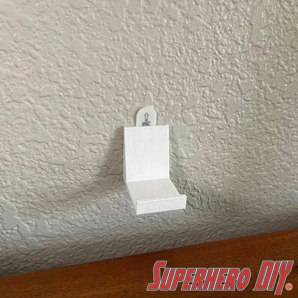 Wall Mount Record Holder | Vinyl Record Holder with 3M command strip | Vinyl Record Storage 3D-printed in color of choice! - Superhero DIY