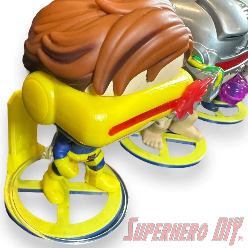 X-SHELF Floating Figure Shelf perfect for X-Men Funko Pop Collection - Superhero DIY