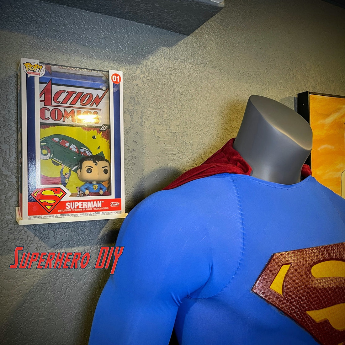NEW PRODUCT: Pop Comic Covers Display Shelf for Funkos - SuperheroDIY