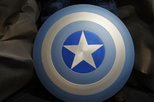 Paint a Captain America Shield; a how-to - SuperheroDIY